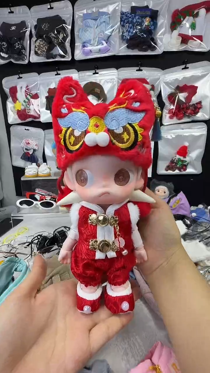 1/8可动人偶娃衣套装（新年大全套）