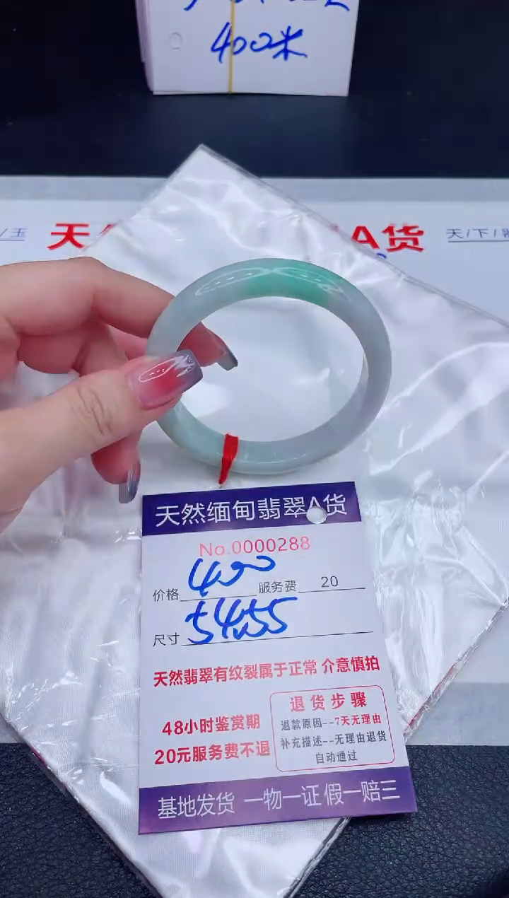 未镶嵌手镯翡翠400.00