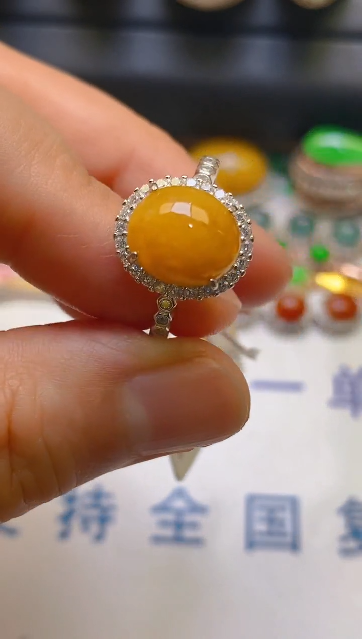 【闪购商品】翡翠耳饰银S925镶嵌天然A货翡翠1