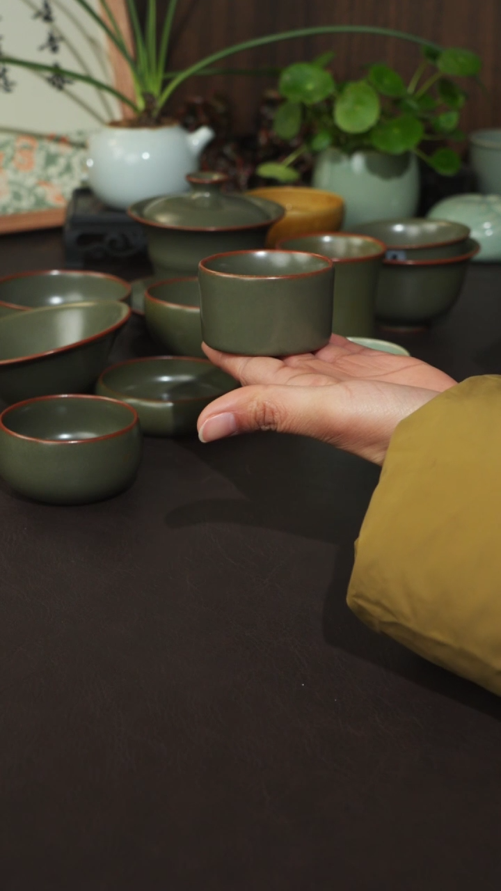 【闪购商品】杯宣宝汝瓷原矿原釉