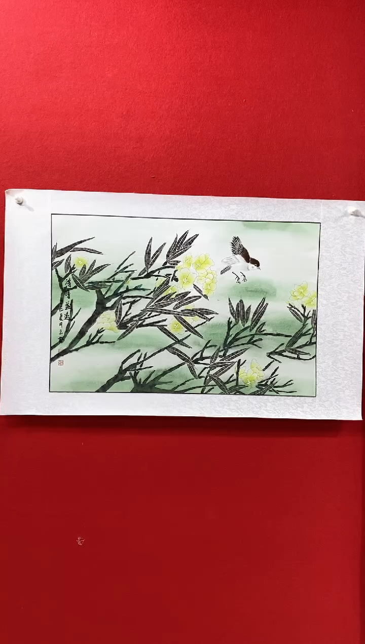 国画国画NYQ杰牛云勤老师作品