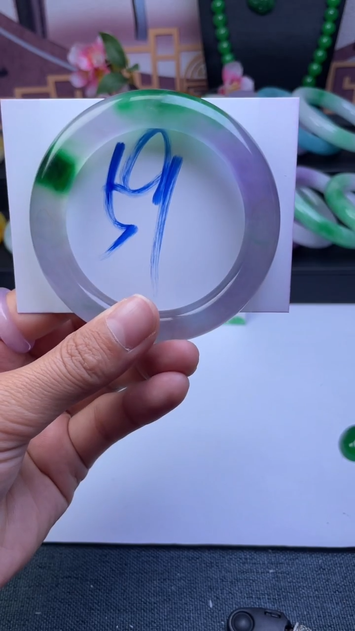 非金属仿水晶手镯