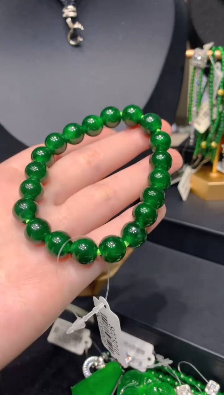 未镶嵌手链翡翠12一季