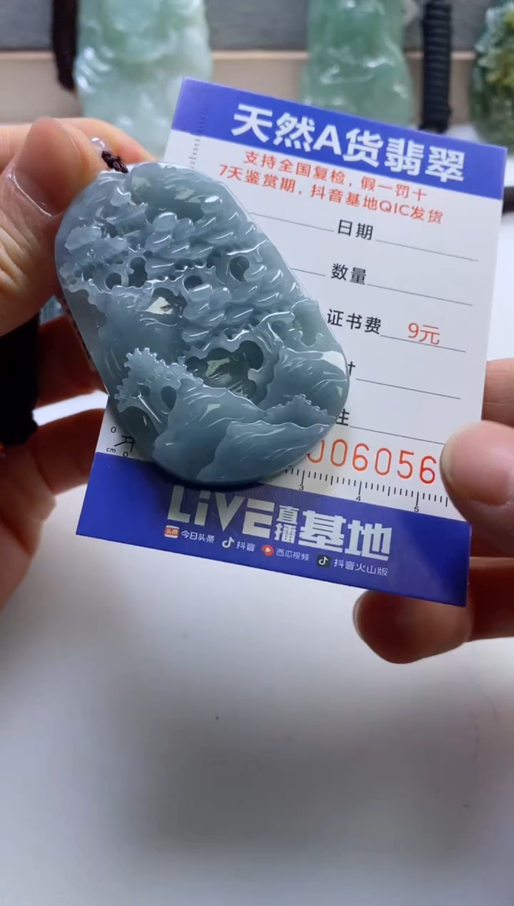 【闪购商品】翡翠挂件未镶嵌