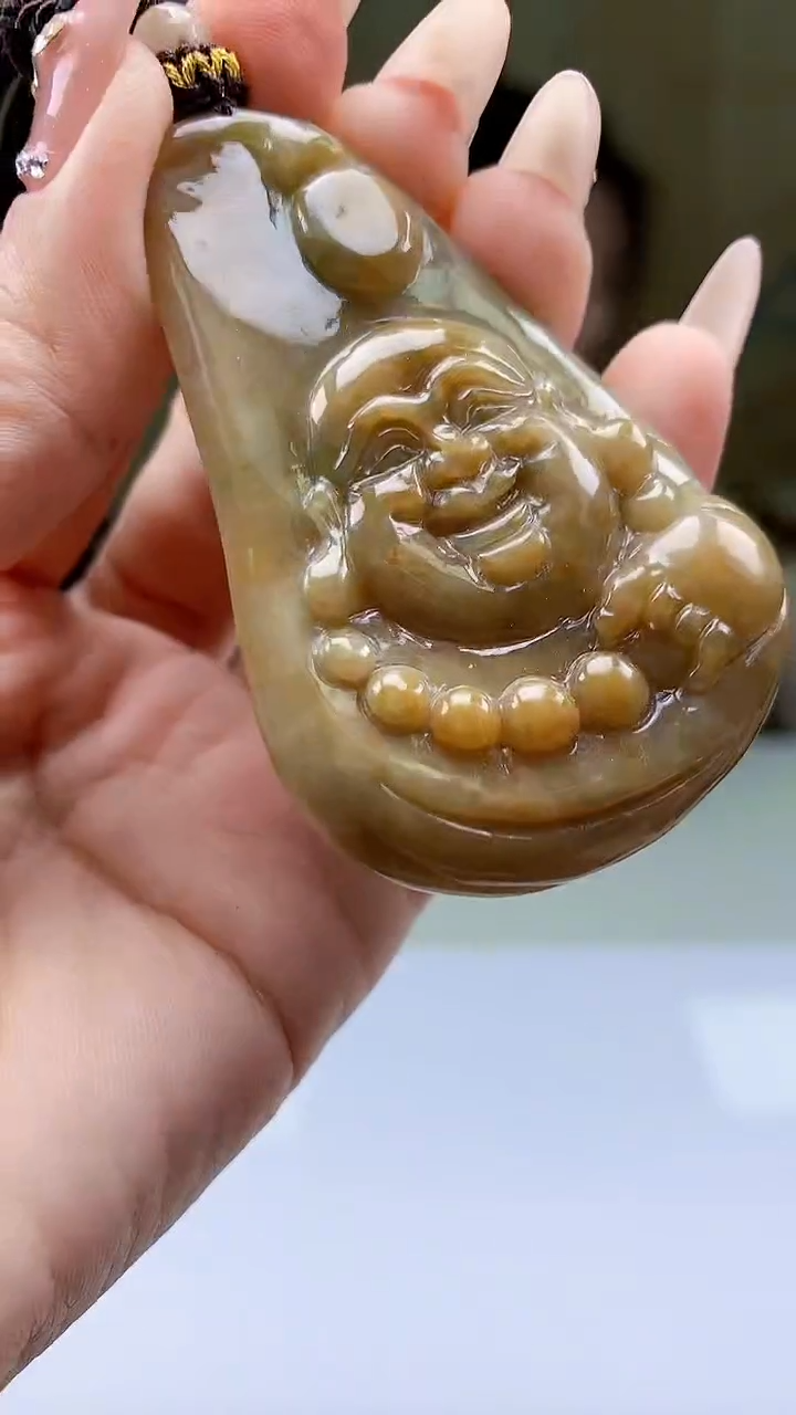 【闪购商品】定制翡翠未镶嵌4902ty-毛货挂件111