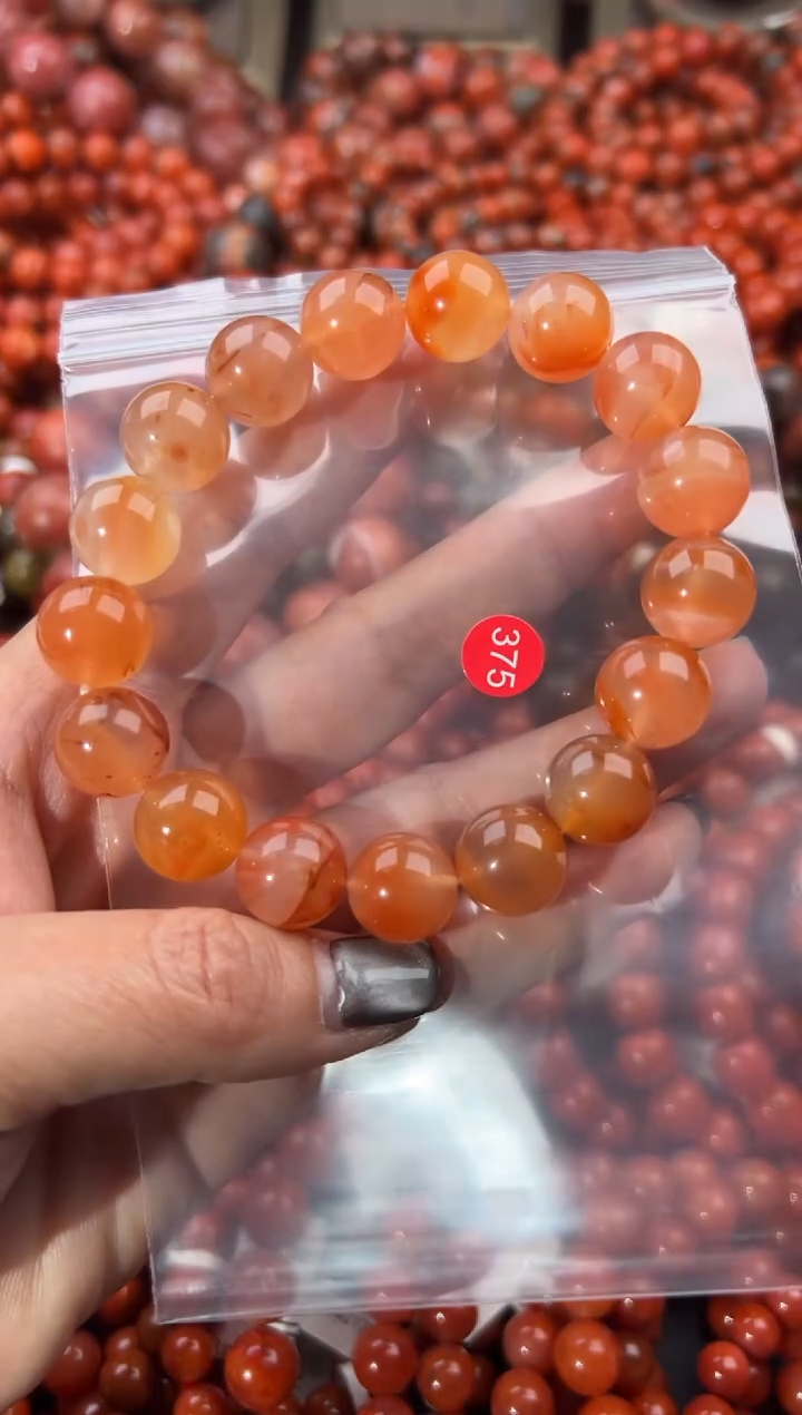 未镶嵌手串南红玛瑙13+