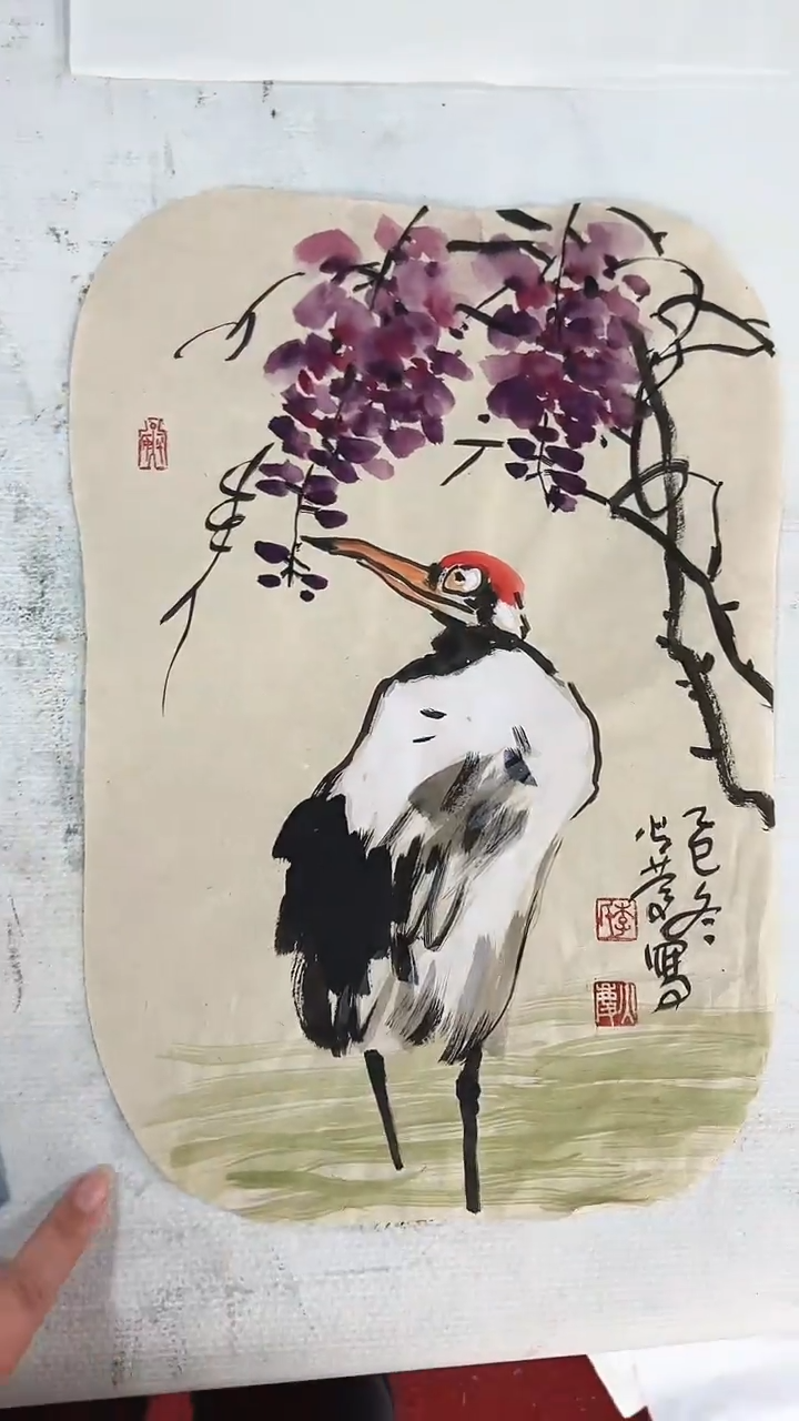 国画李火庆/国画/花鸟