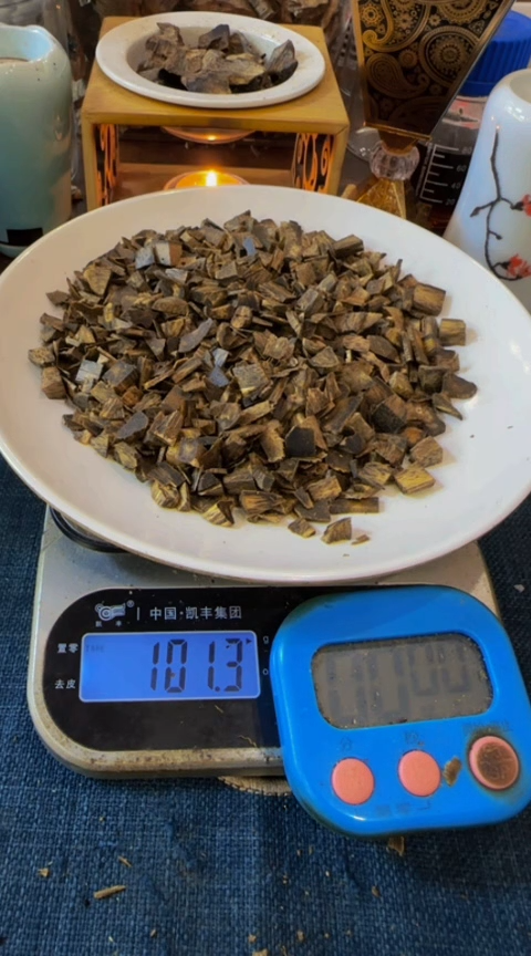 【闪购商品】沉香沉香碎屑紫棋碎料101克