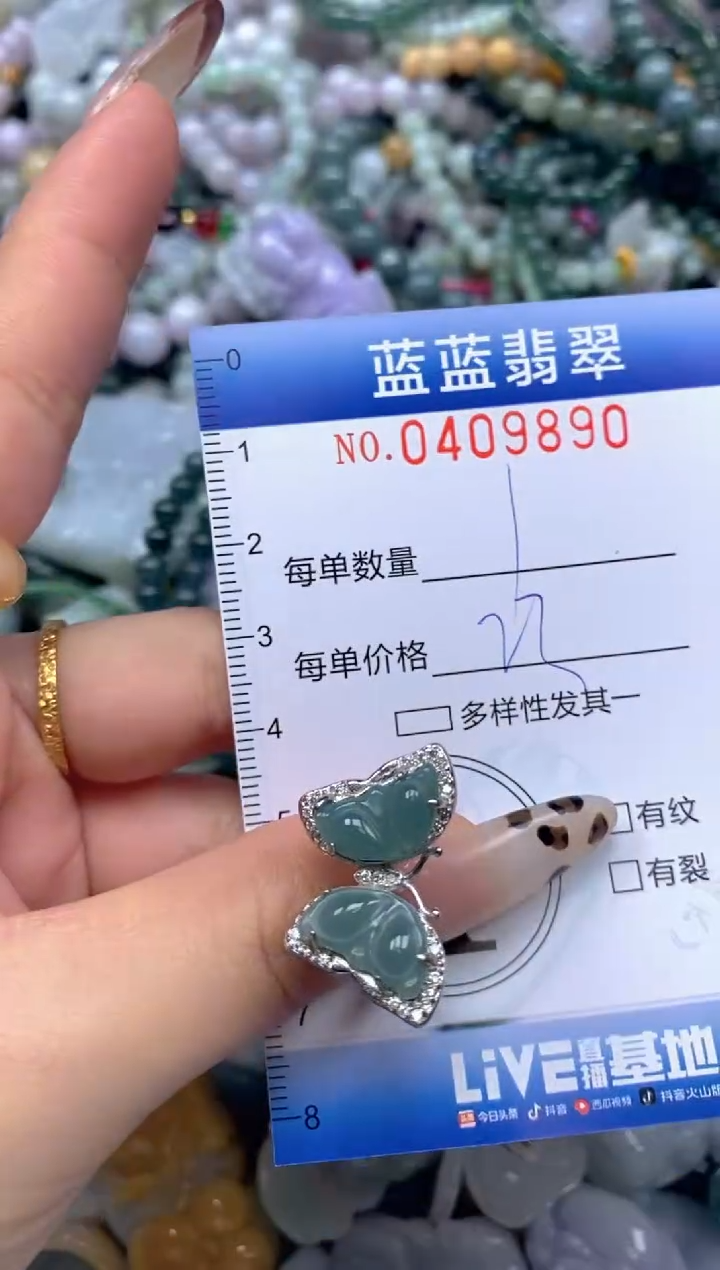 颈饰未镶嵌翡翠闪购0409890