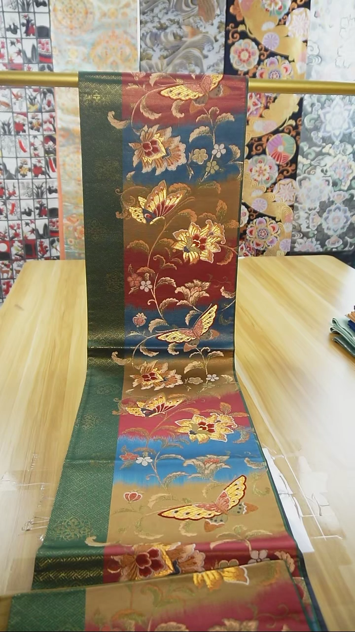 【闪购商品】织绣22 六通蝴蝶唐草花特价