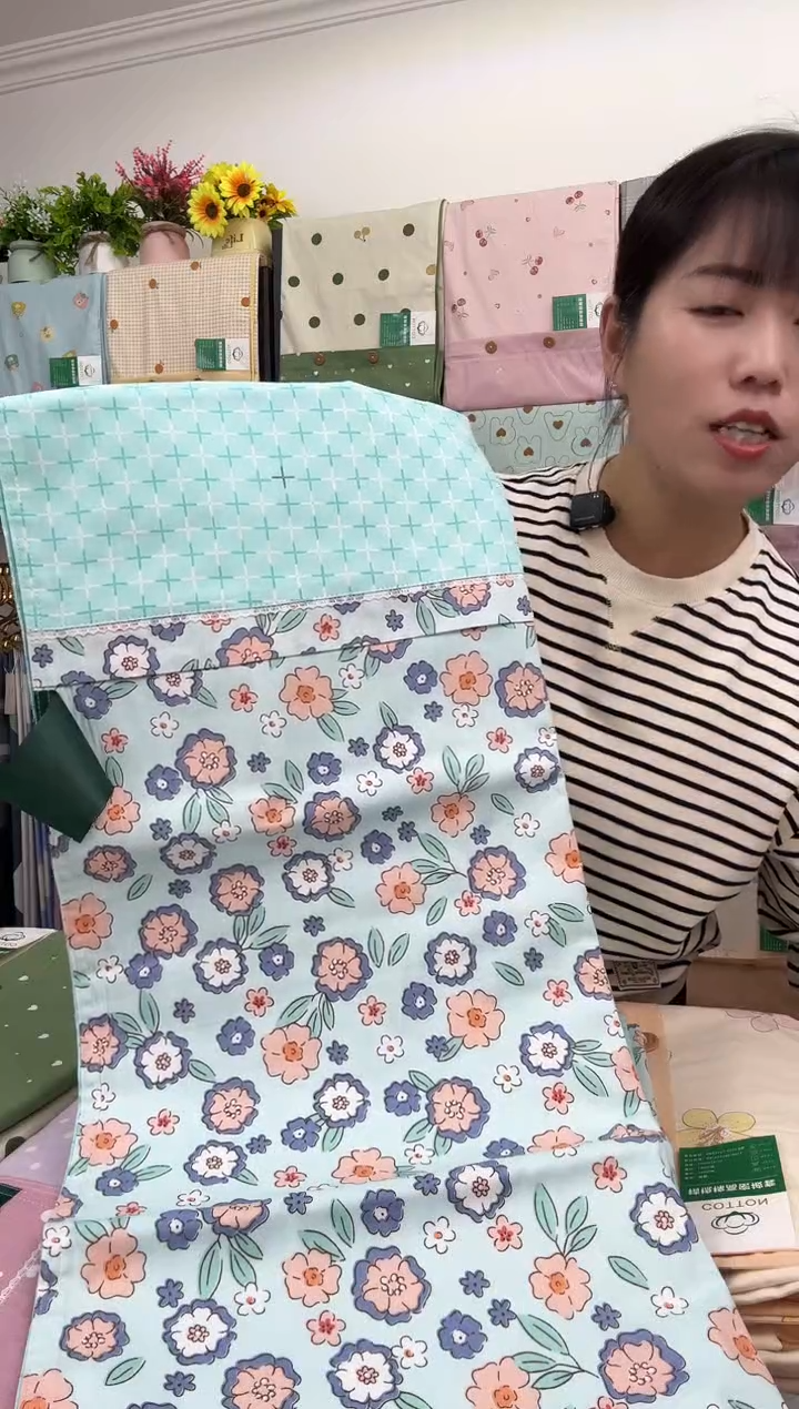 棉棉全棉单人被罩适合1.5*2.0被子用