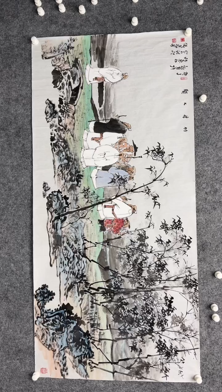 【闪购商品】绘画任宝利-13平尺-国画作品