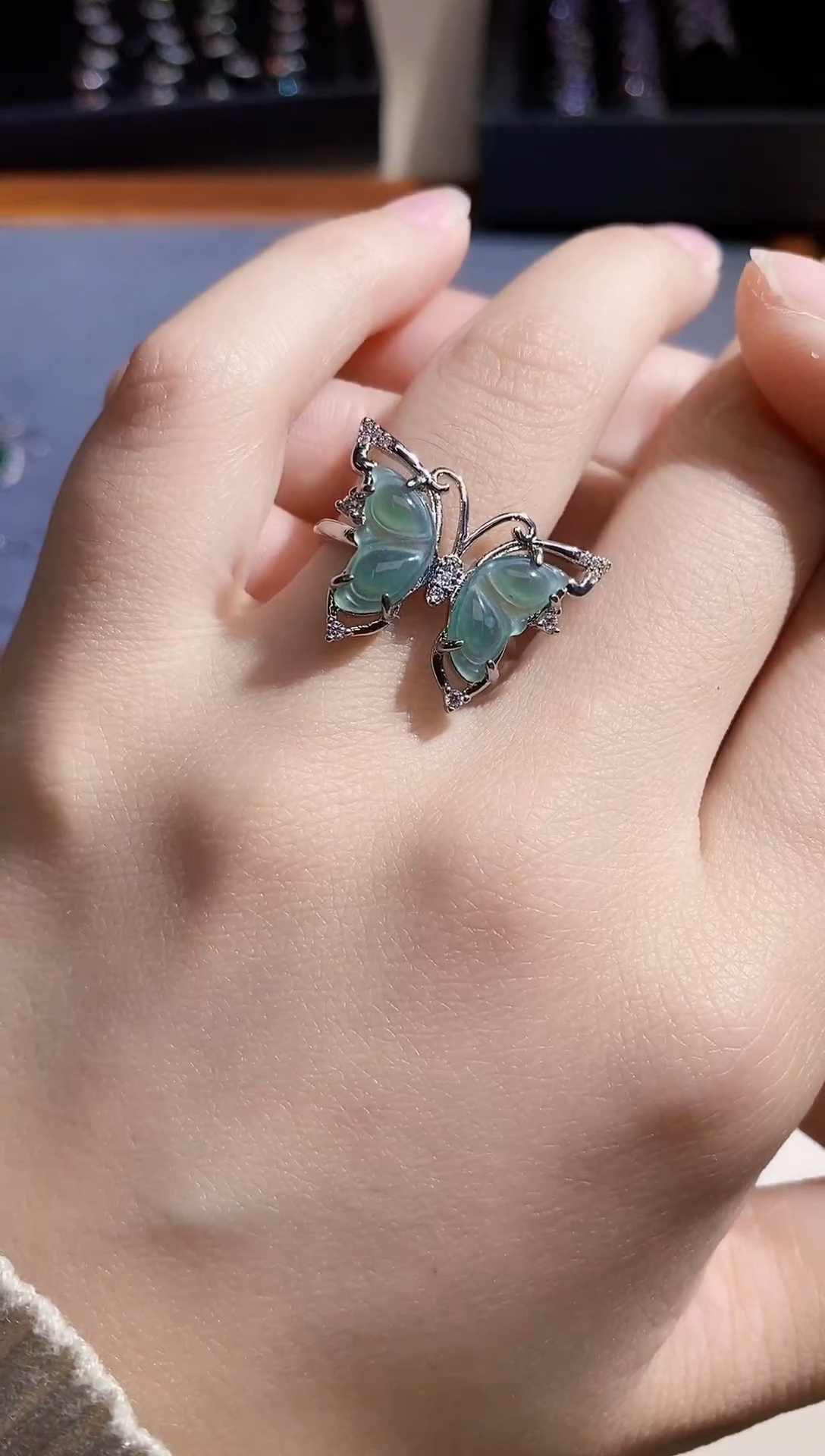 【闪购商品】翡翠戒指未镶嵌多样性 发其一  【9】