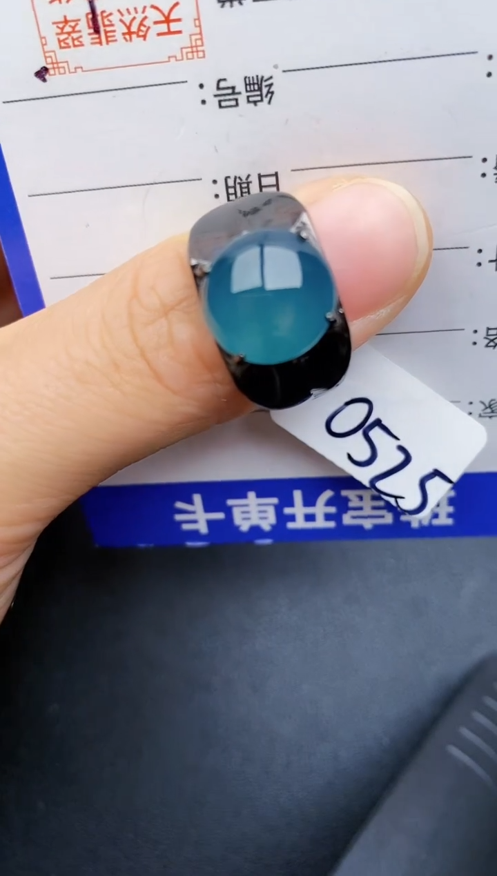 【闪购商品】翡翠戒指银S925镶嵌2222