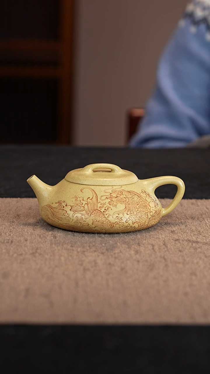 【闪购商品】紫砂茶壶本山绿纳瓢