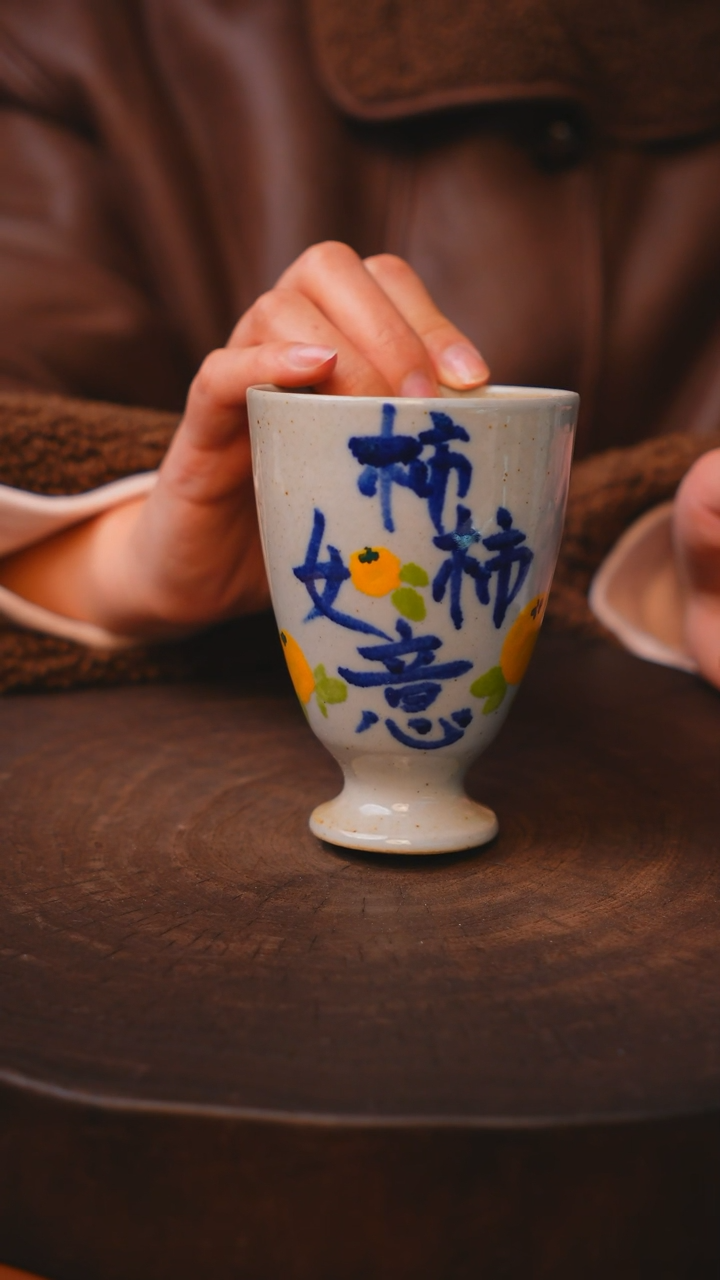 【闪购商品】瓷片景德镇手绘瓷器高温釉下彩--