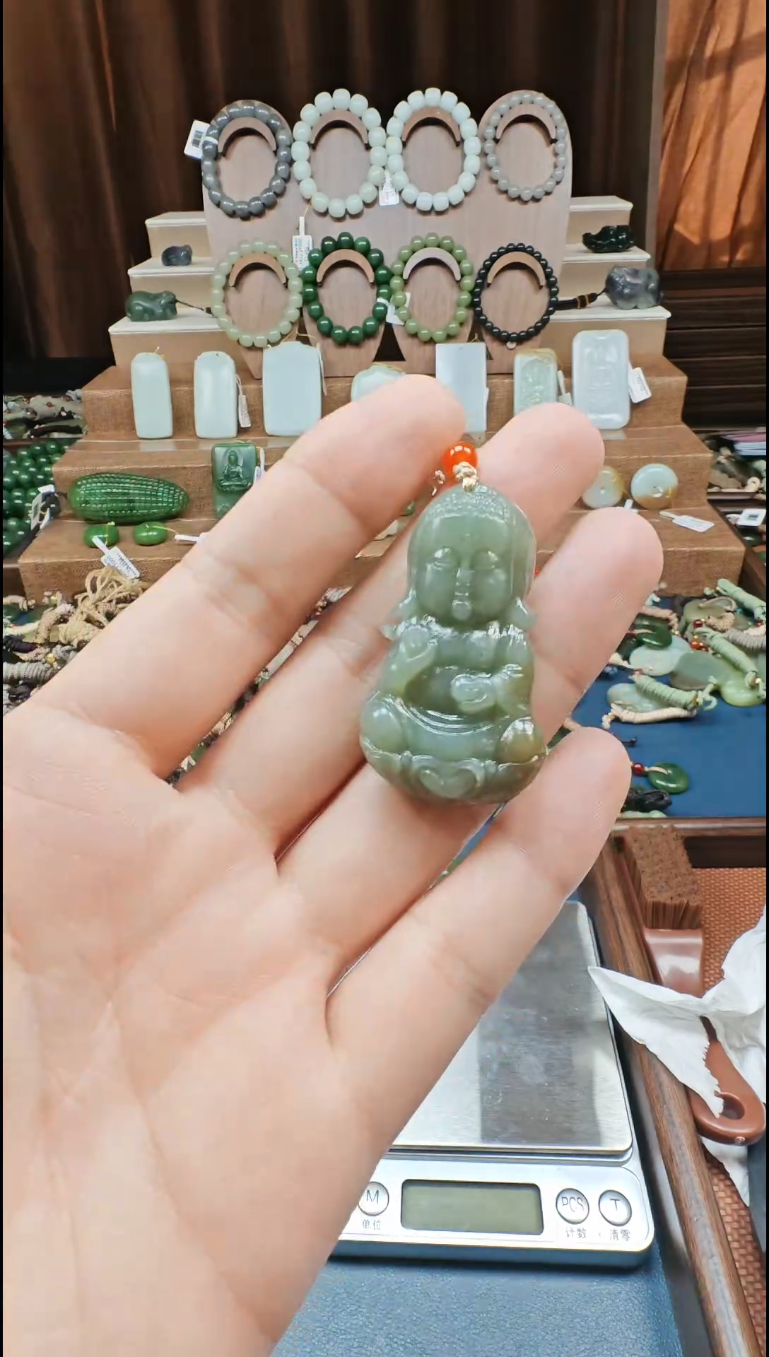 颈饰未镶嵌和田玉多样性发货拍一发一