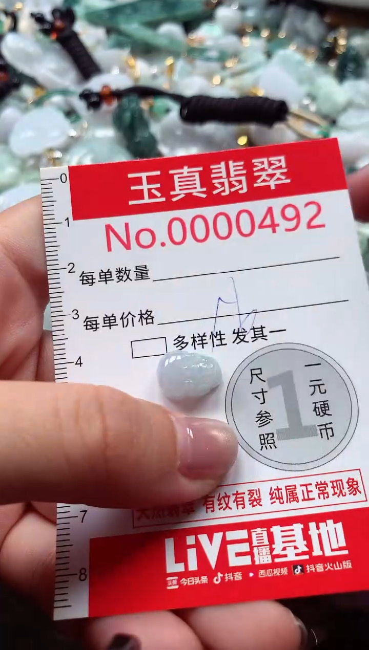 吊坠(不含链)未镶嵌翡翠0493