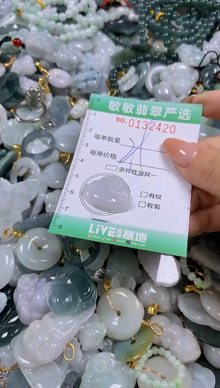 【闪购商品】翡翠颈饰未镶嵌闪购0132420