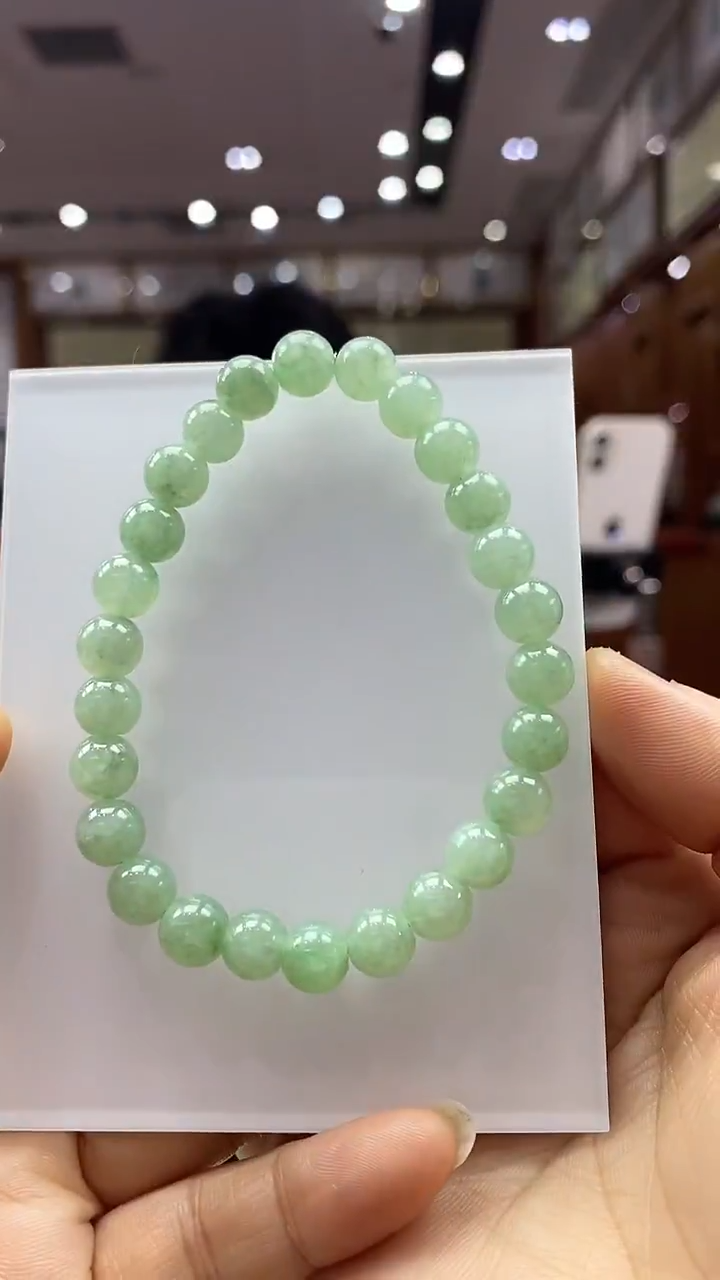 未镶嵌手串翡翠手串