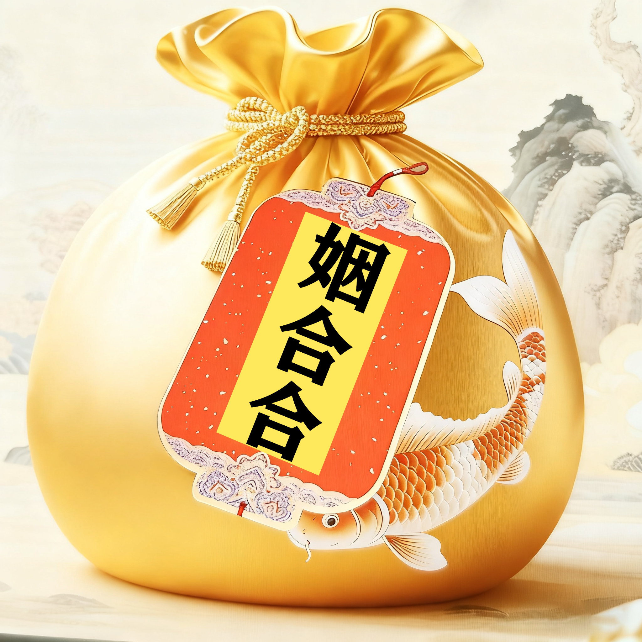 7号姻缘合合 生肖挂饰福袋（祝福七天）