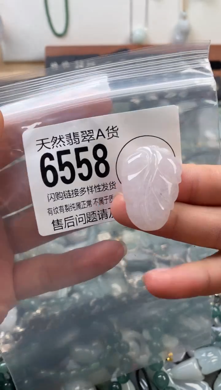 颈饰未镶嵌翡翠翡翠6558