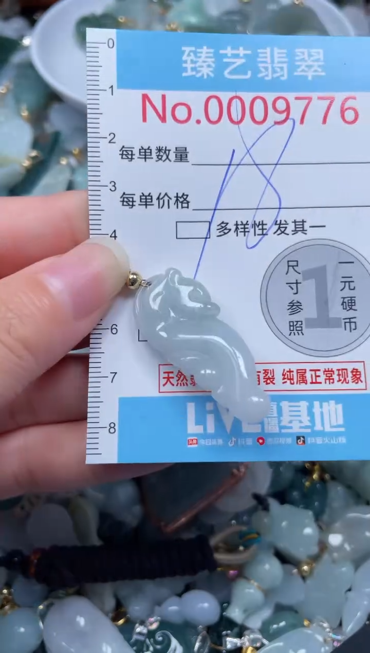 颈饰未镶嵌翡翠9776