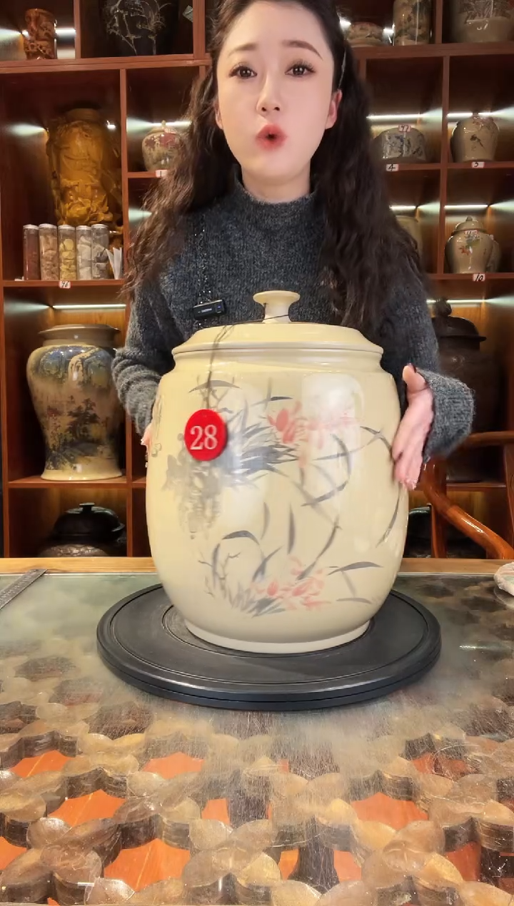 【闪购商品】缸云南建水紫陶白泥缸@28