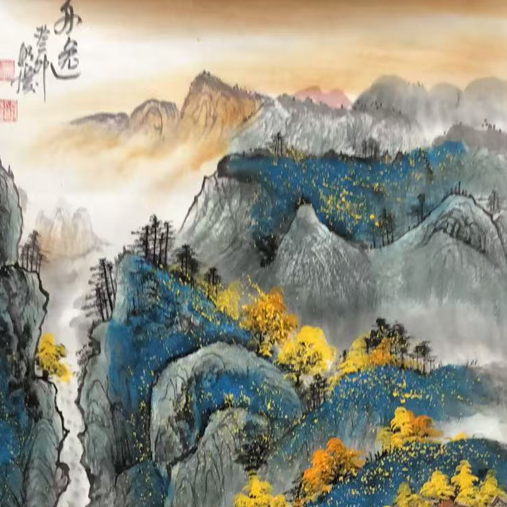 国画-四尺整张-舟逸
