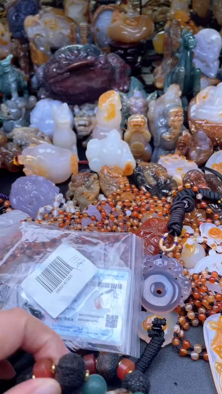 【闪购商品】玛瑙/玉髓颈饰未镶嵌AA