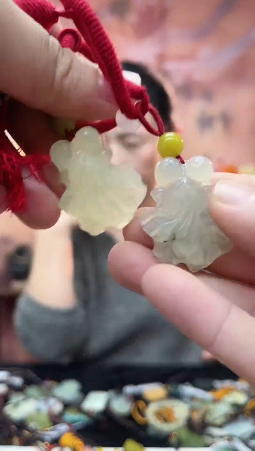 未镶嵌岫玉吊坠多样性发货拍一发一