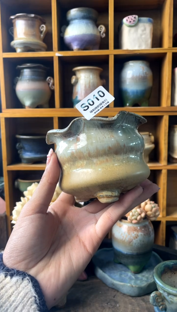 010内口8【多肉花盆多肉盆】