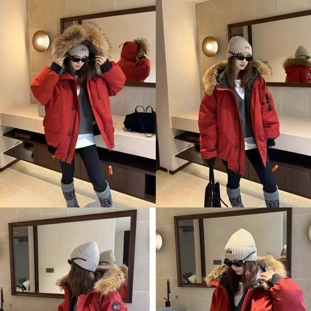 L衣长68    8117【雪山秘境】加厚派克服