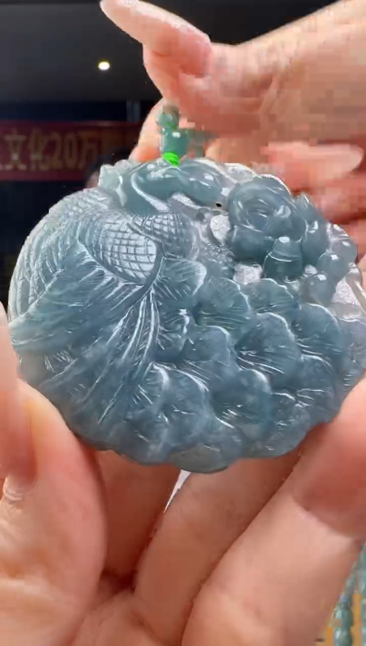 翡翠未镶嵌吊坠(赠链)多样性发其一YJ@@WS1WX35807