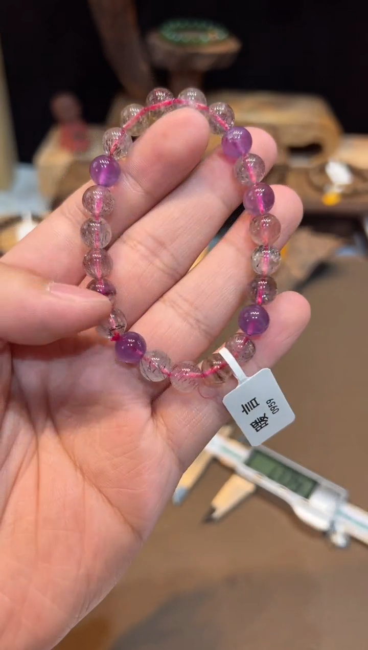 【闪购商品】水晶手链未镶嵌手饰@@0959