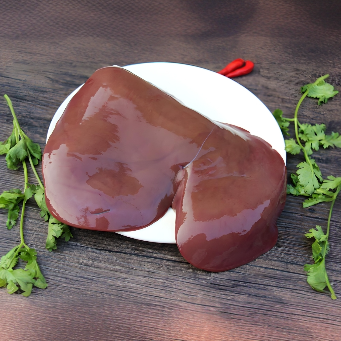 新鲜羊肝冷冻发货