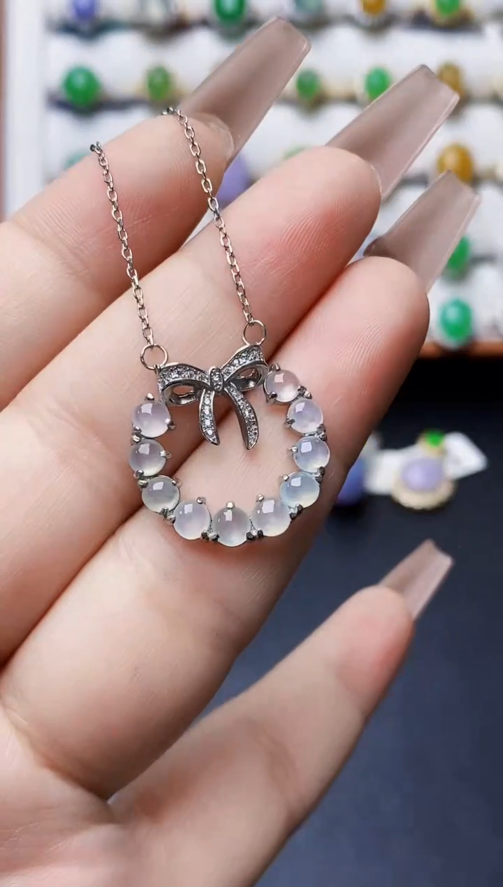 银S925镶嵌戒指翡翠2092