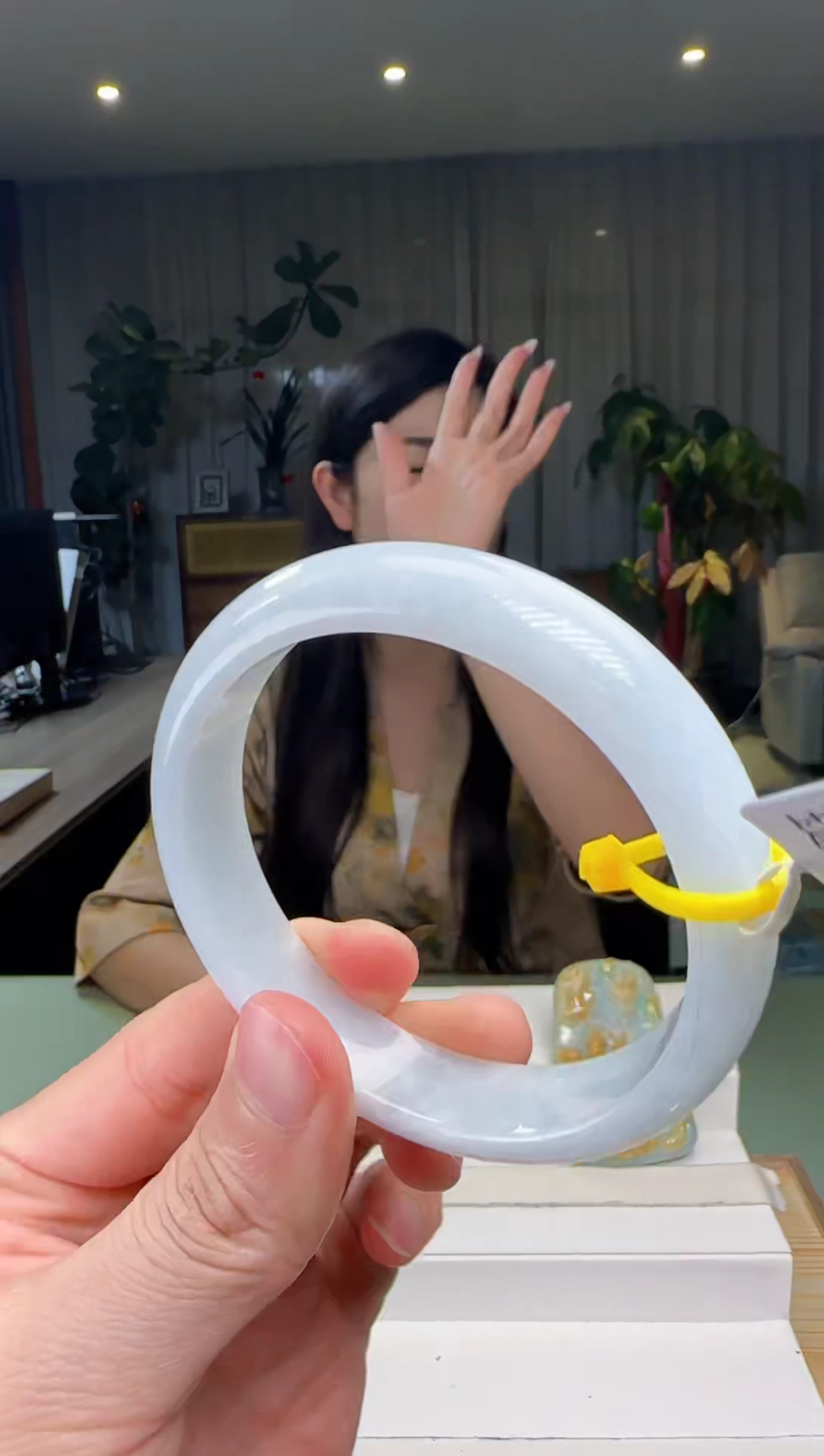 【闪购商品】翡翠未镶嵌手镯DY@@960Q3J14383