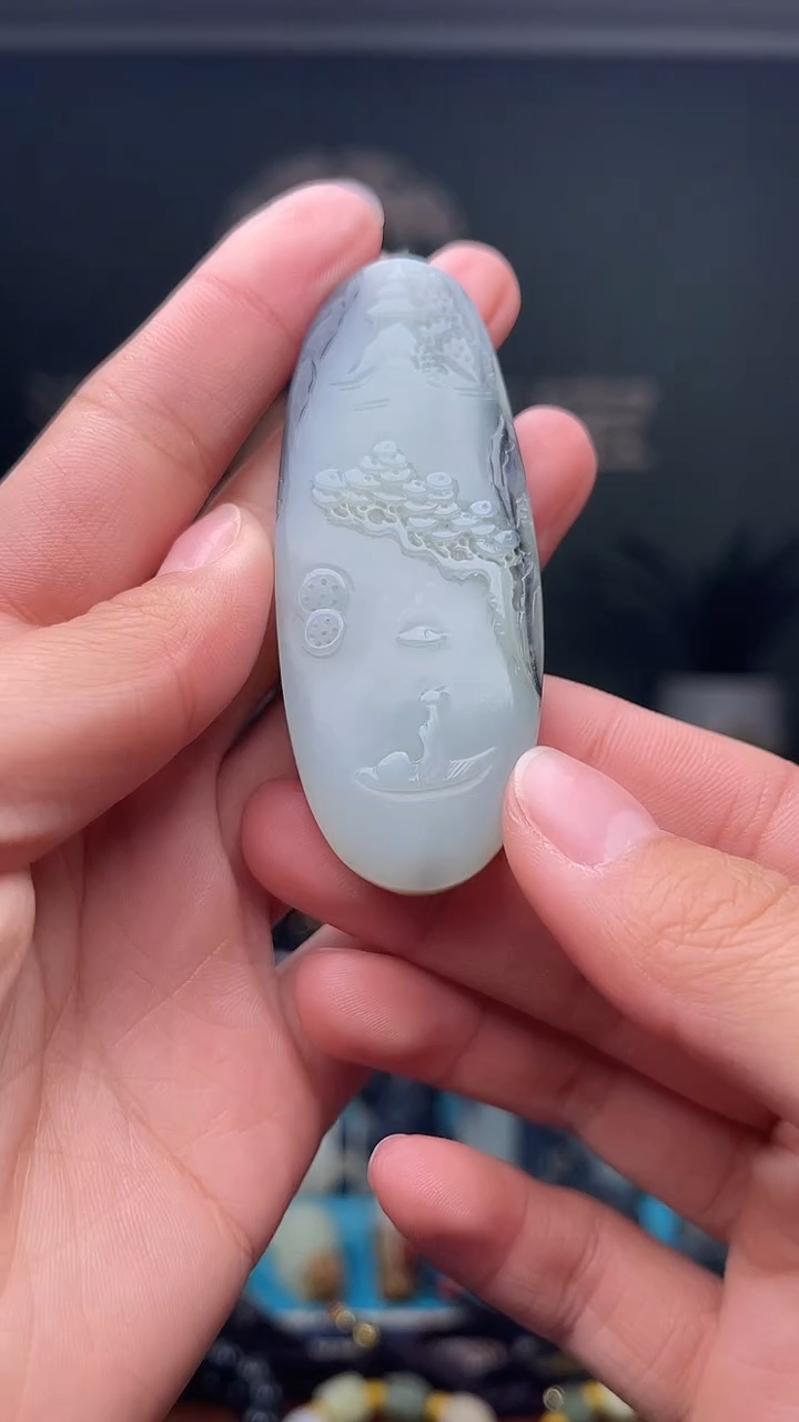 未镶嵌和田玉挂件1