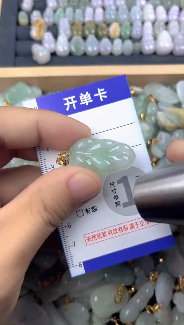 颈饰未镶嵌翡翠天然A货翡翠