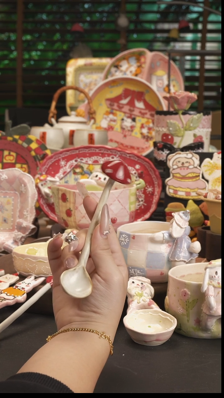 【原创设计】德化手绘陶瓷