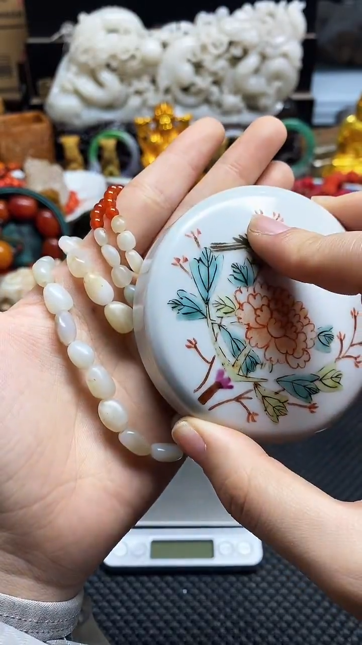 【闪购商品】瓷片瓷片瓷器 摆件1个