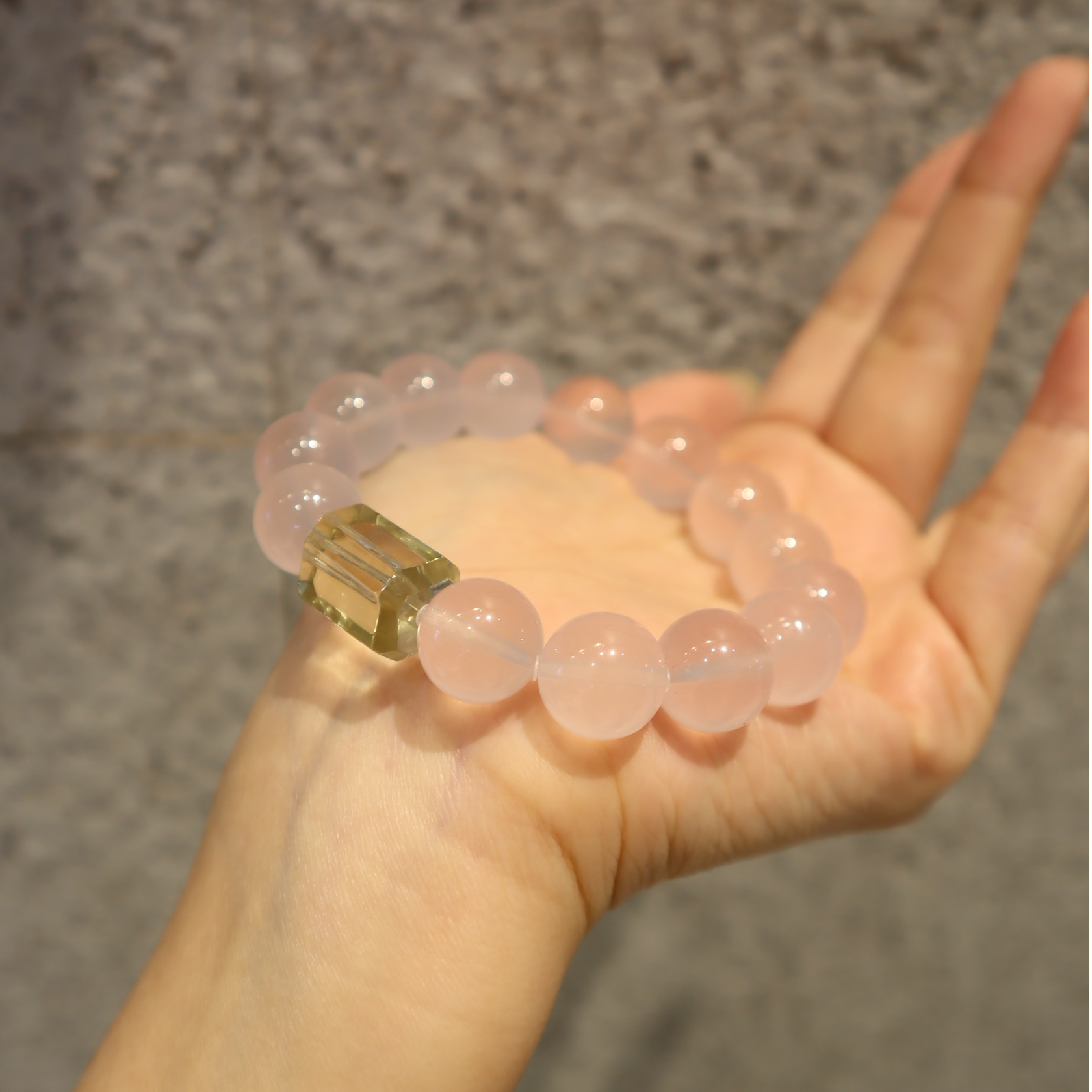 【轩轩珠宝】水晶手串 粉悦