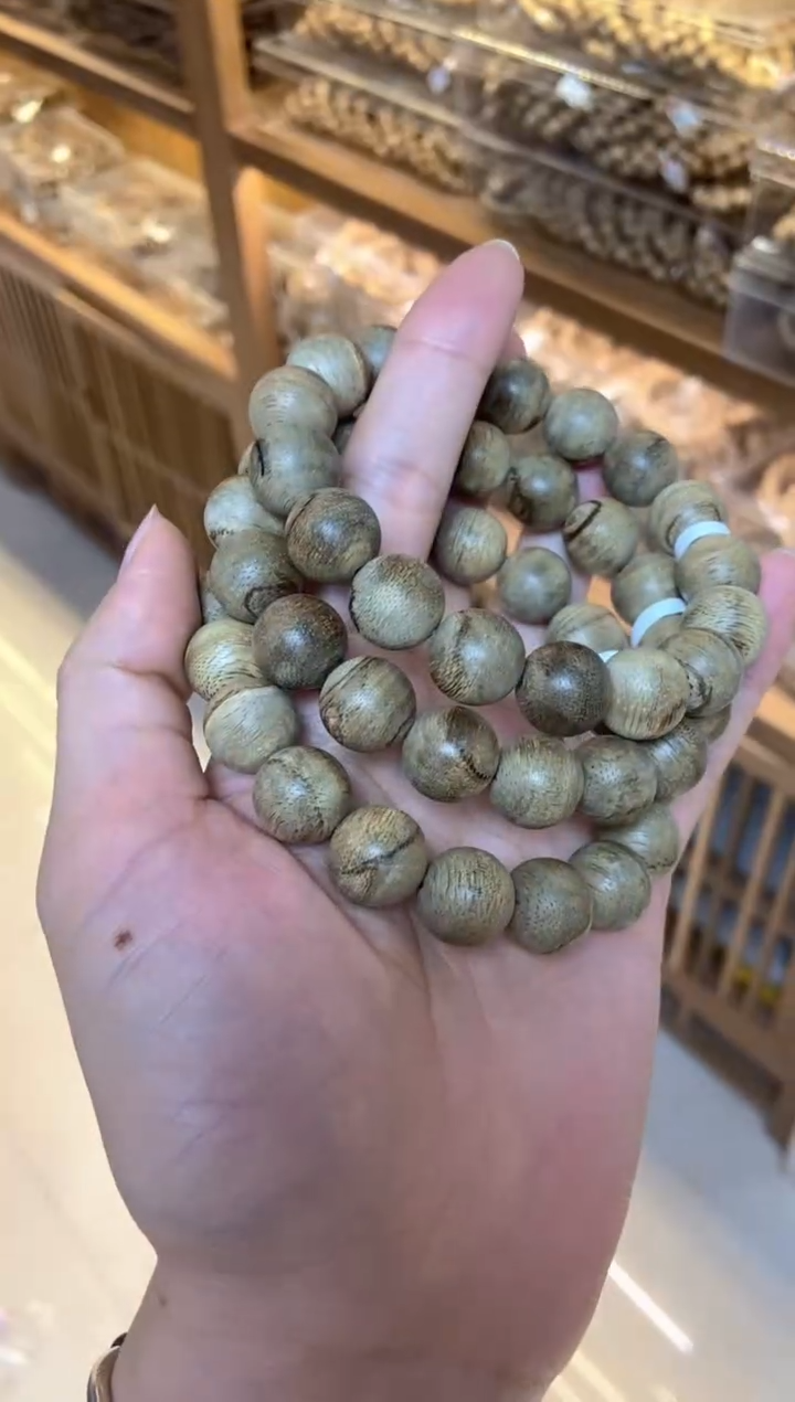 手串沉香达拉干圆珠单圈1.3+多样性发其一