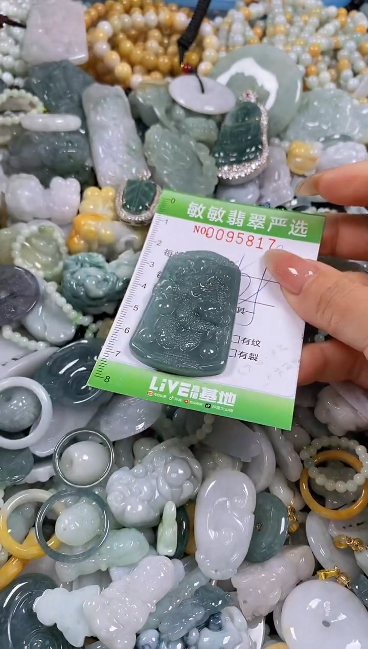 【闪购商品】翡翠颈饰未镶嵌闪购0095817多样性发其一