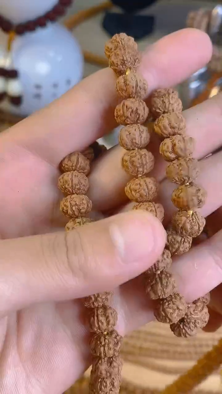 金刚菩提吊坠541平细梅花尺寸8-11