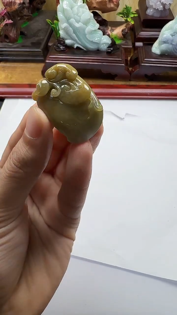 吊坠(不含链)未镶嵌翡翠1