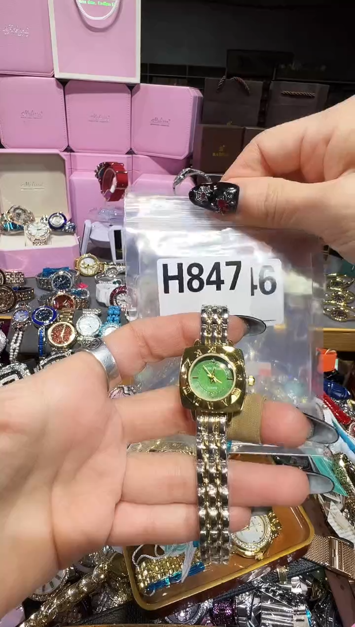 石英机芯不锈钢不锈钢直播定闪专用