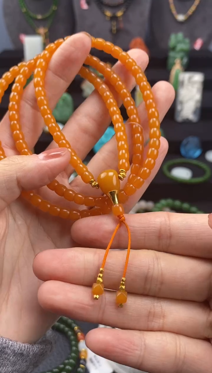 【闪购商品】石英质玉-未镶嵌5mm极限弧108