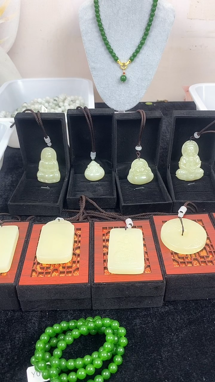 【闪购商品】和田玉（碧玉）手串未镶嵌和田玉碧玉16MM 